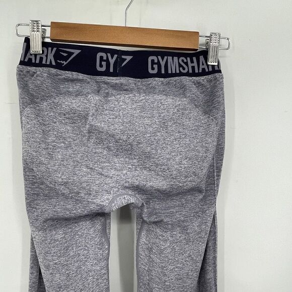 Gymshark Drak Gray Fit High Waisted Flex Low Rise Athletic Leggings Small - Picture 5 of 5